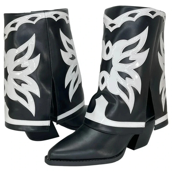 International Concepts Jadiza Western Style Over Ankle Womens Boots Size 6M - Picture 13 of 13